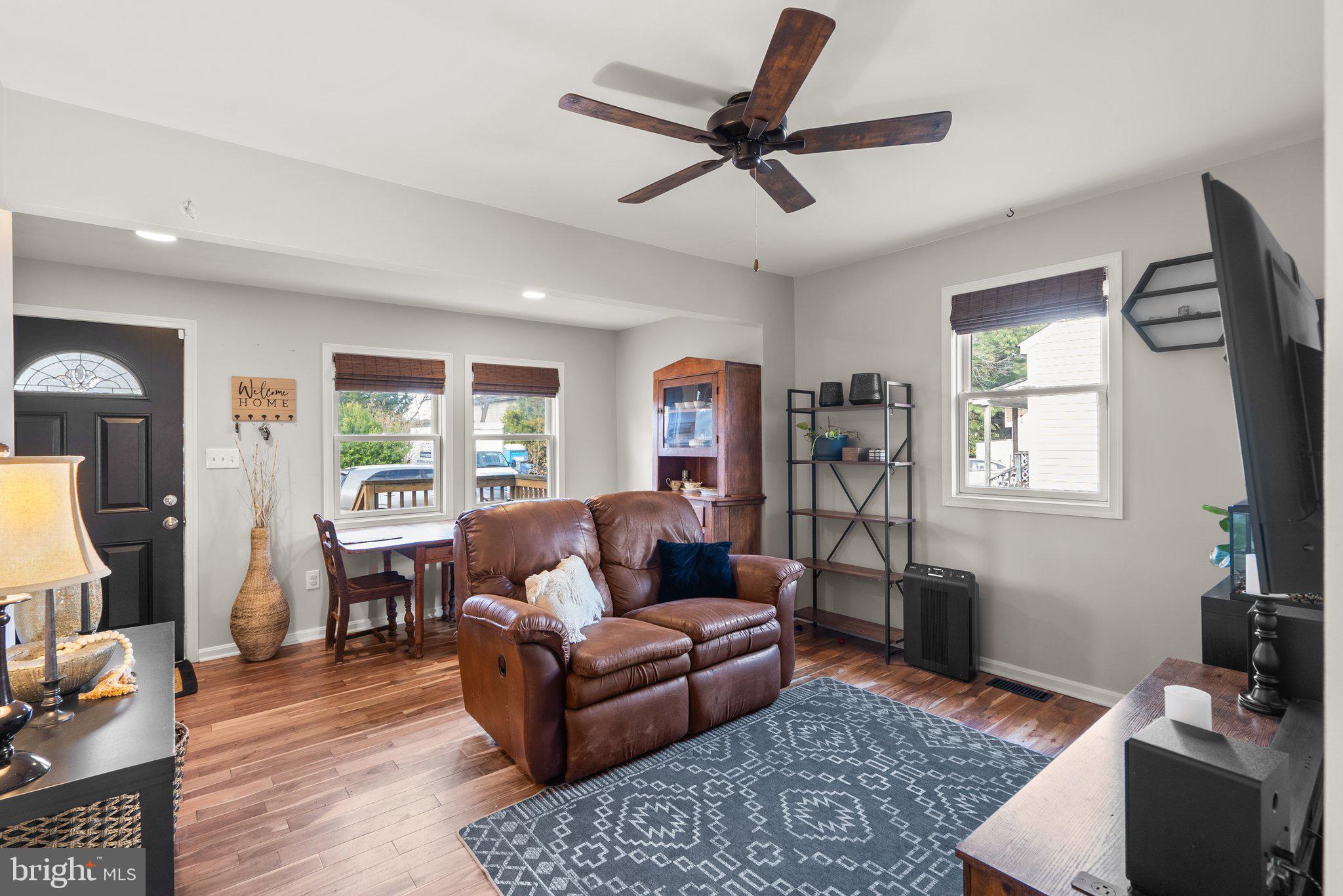 7737 West Shore Road Pasadena, MD 21122 - Photo 3 of 21 Family Room with Hardwood Floors