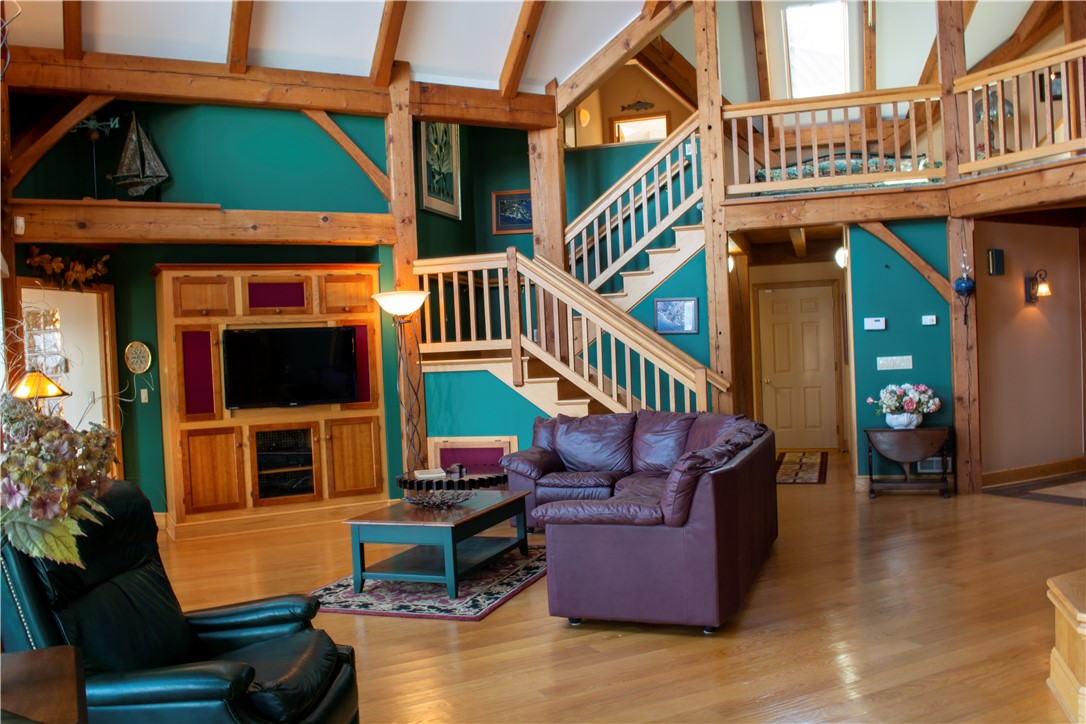 75D South Glenora Road Starkey, NY 14837 - Photo 14 of 38 Stairs lead to the second floor bedrooms