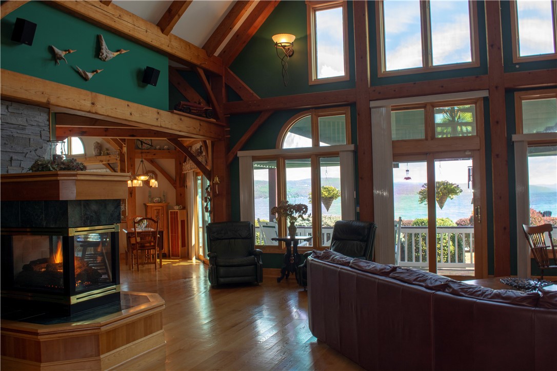 75D South Glenora Road Starkey, NY 14837 - Photo 16 of 38 Looking out to Seneca Lake from the Living Room