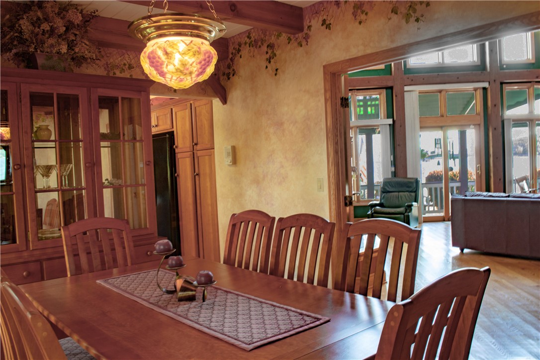 75D South Glenora Road Starkey, NY 14837 - Photo 22 of 38 Dining Room is just off the Kitchen and Living Roo