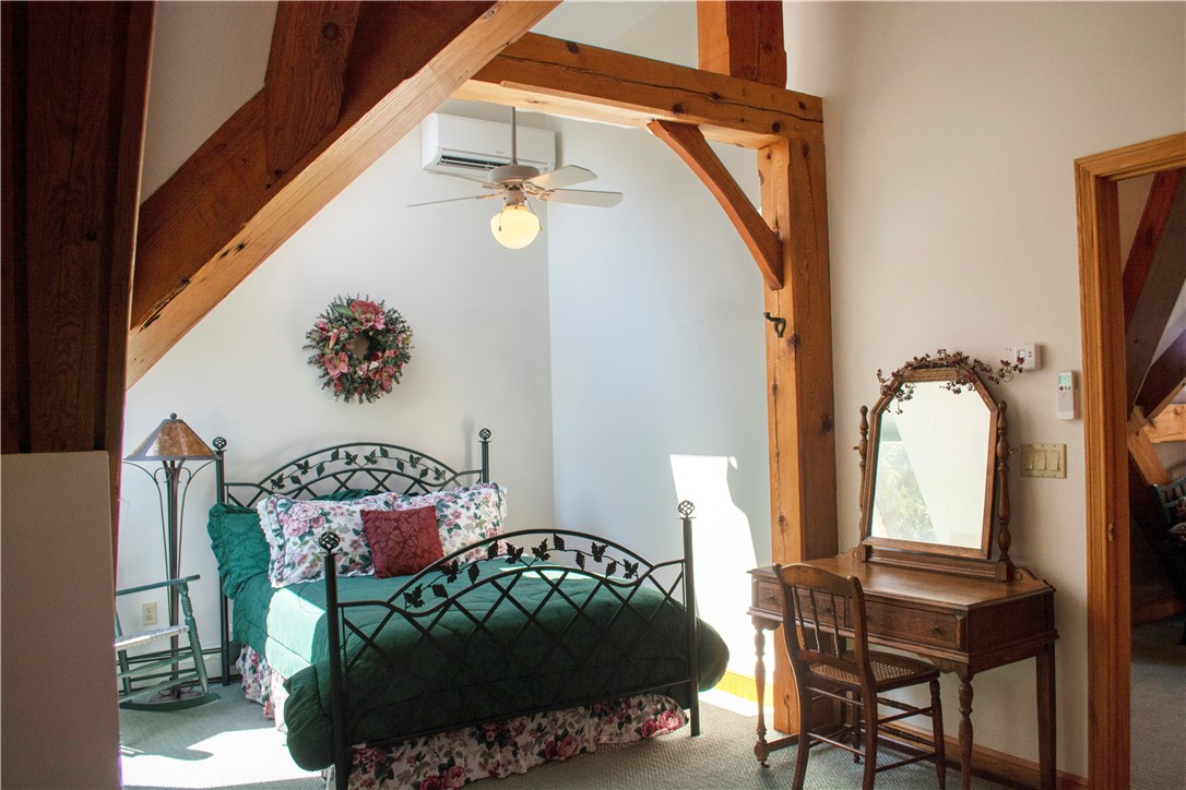 75D South Glenora Road Starkey, NY 14837 - Photo 29 of 38 Second Floor Bedroom has views of Seneca Lake. T