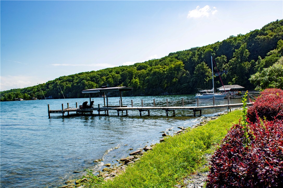 75D South Glenora Road Starkey, NY 14837 - Photo 37 of 38 Electric outlets on deck and dock.