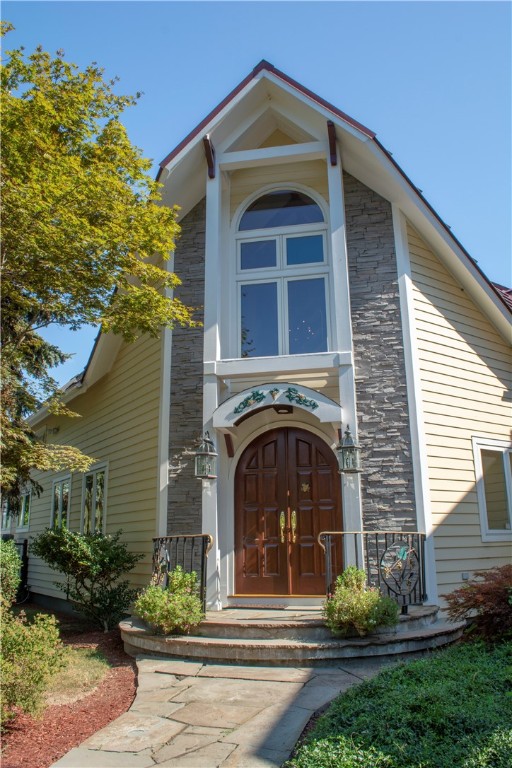 75D South Glenora Road Starkey, NY 14837 - Photo 10 of 38 Grand Front Door Entry.