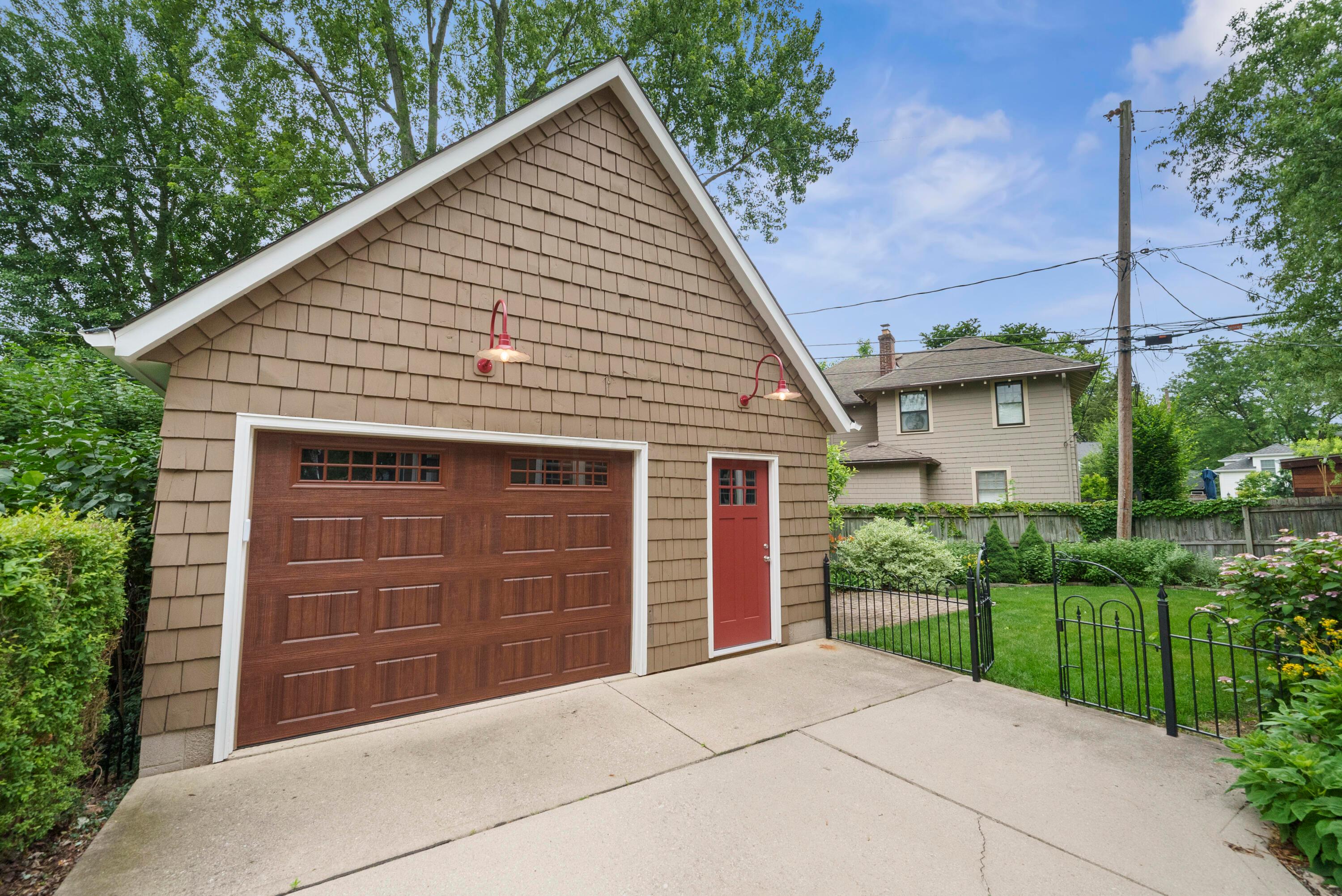 1907 North Devon Road Columbus, OH 43212 - Photo 32 of 44 New garage door and newly insulated and climate controlled garage.