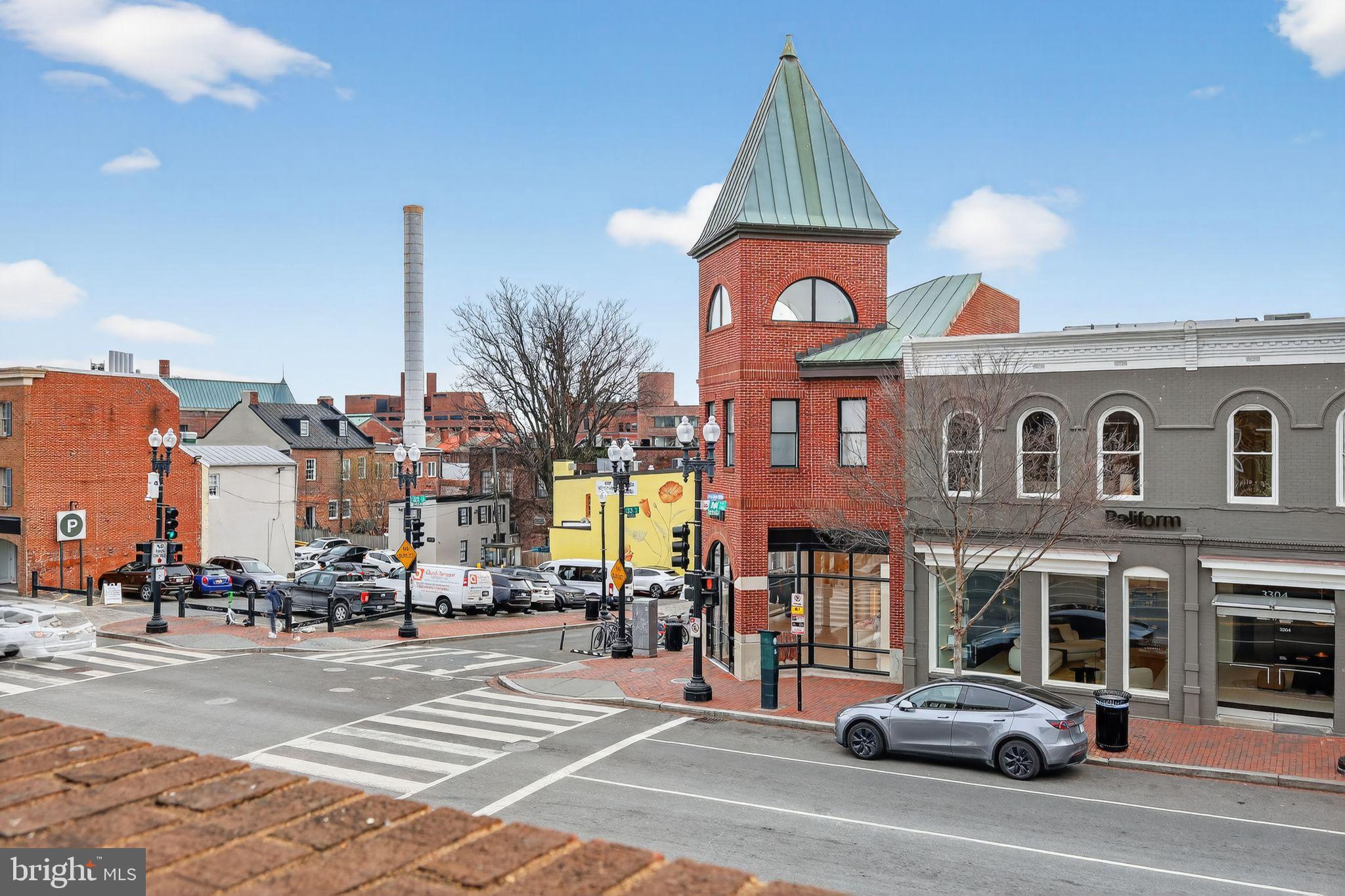 1204 1/2 33rd Street Northwest Washington, DC 20007 - Photo 2 of 20 Charming urban scene with historic architecture.