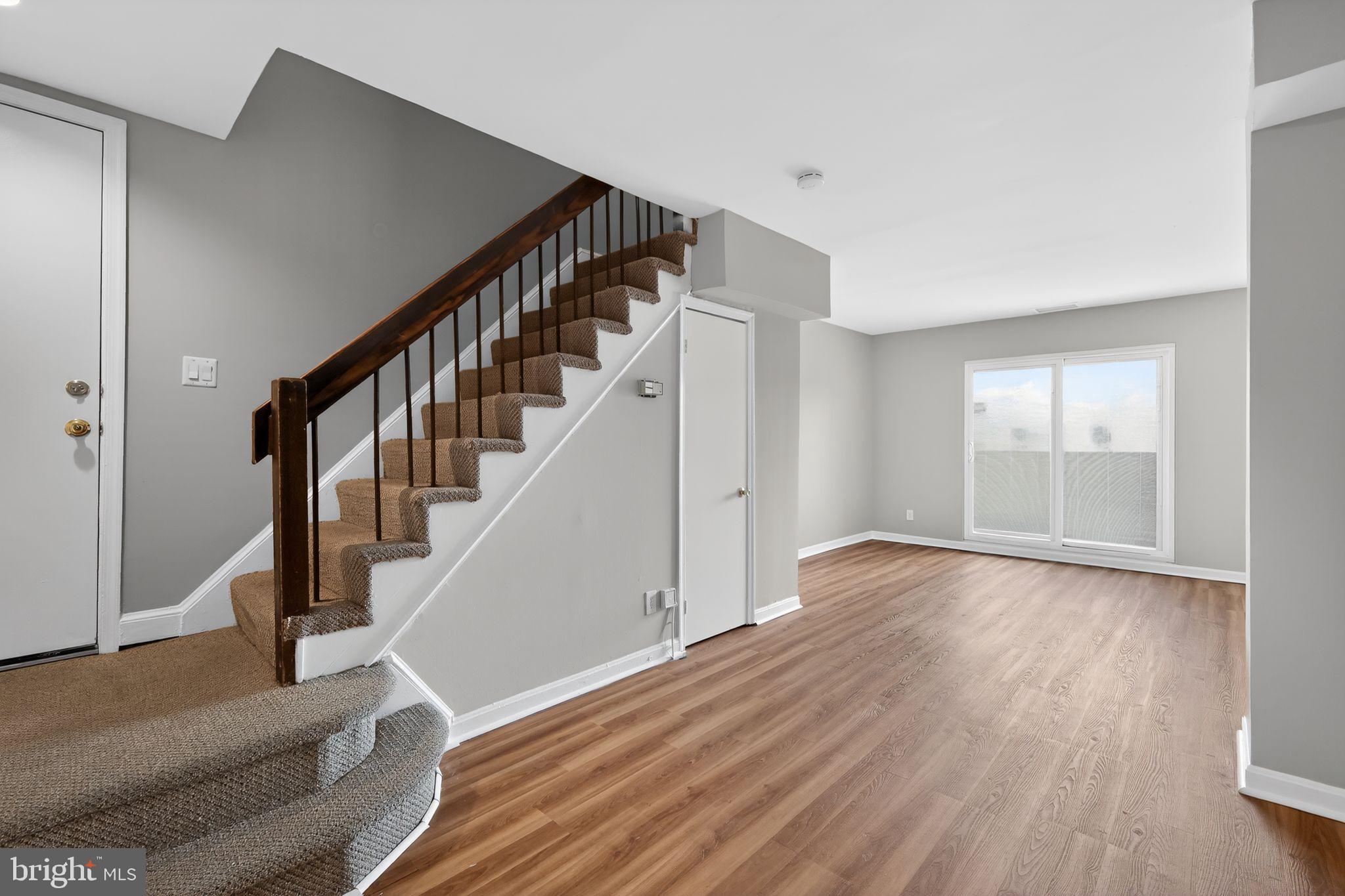 1204 1/2 33rd Street Northwest Washington, DC 20007 - Photo 5 of 20 Spacious entryway with modern finishes.