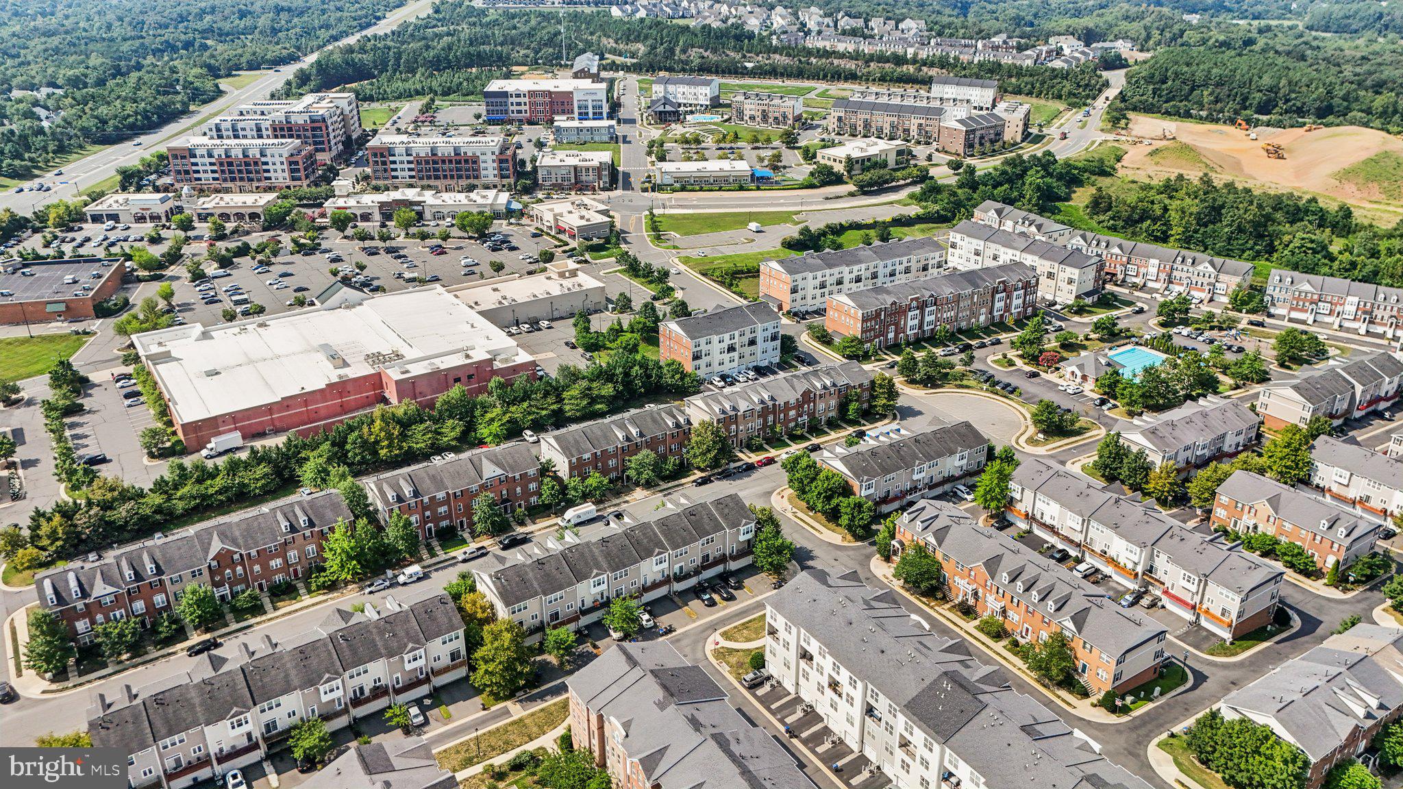42761 Hay Road Ashburn, VA 20147 - Photo 42 of 46 an aerial view of residential houses with outdoor space