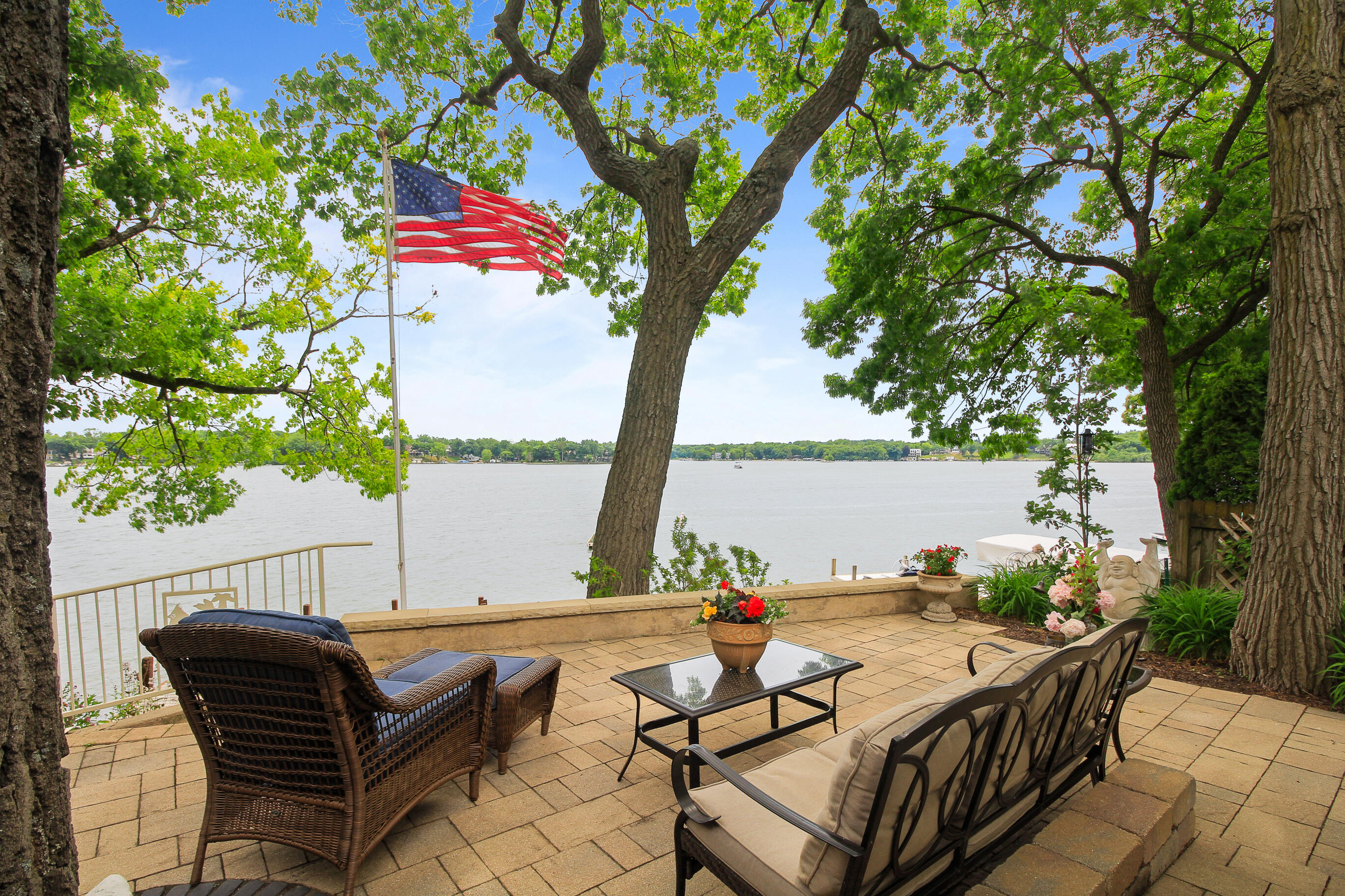 W5337 Lost Nation Road La Grange, WI 53121 - Photo 6 of 65 Fab Views From Lakeview Patio