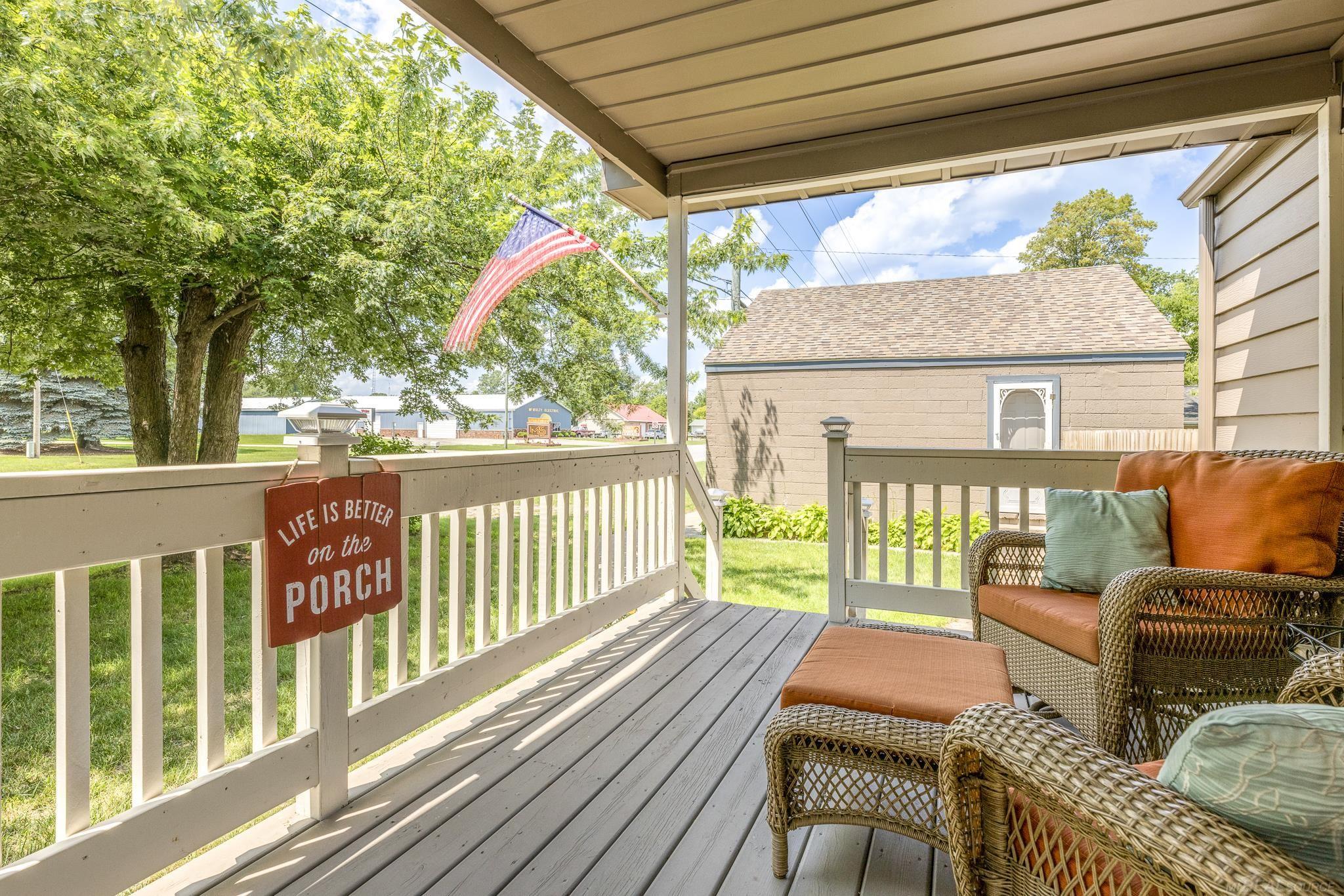 7093 Lakeshore Road Lexington, MI 48450 - Photo 31 of 46 Covered Front Porch