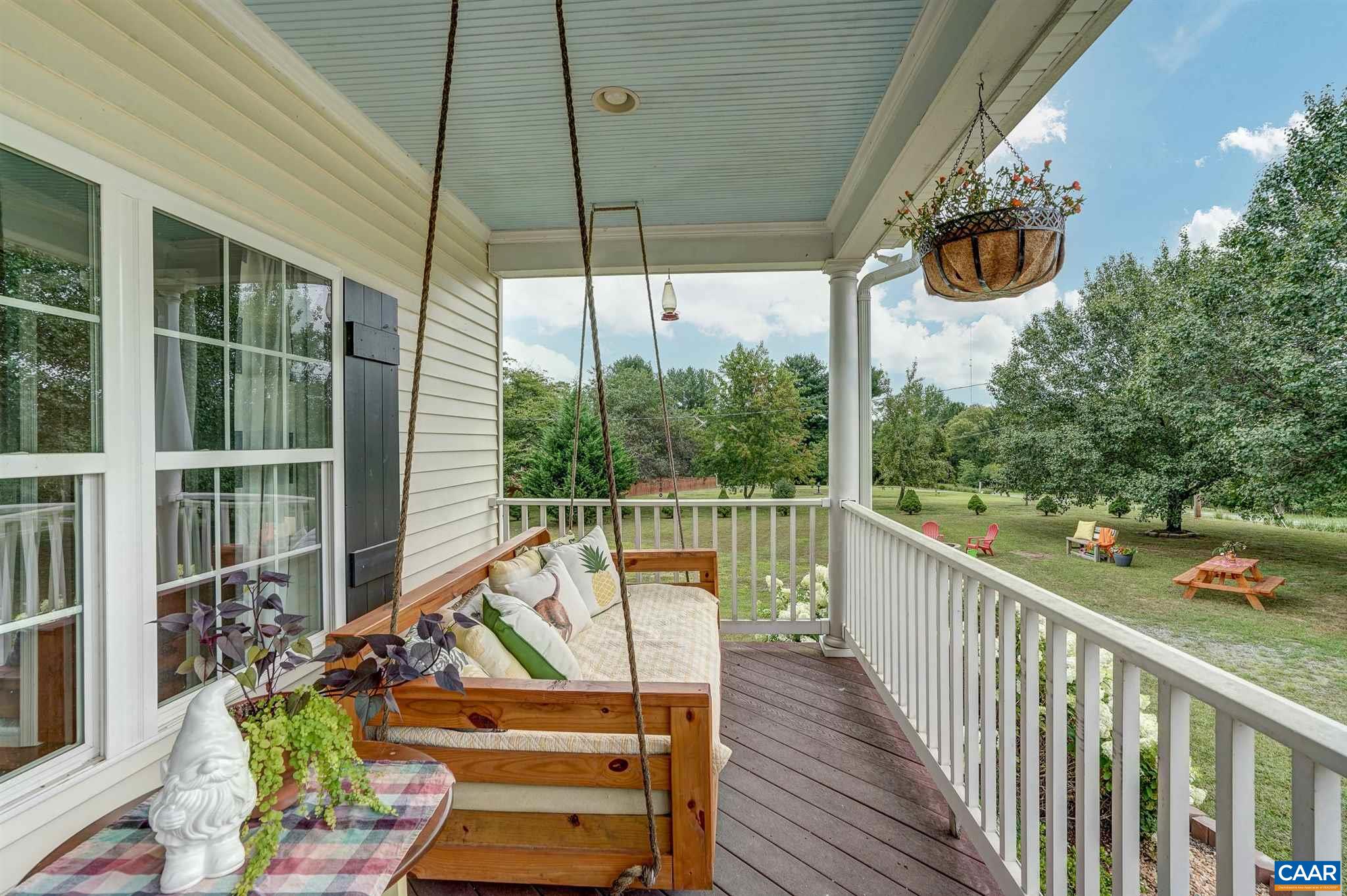241 Shotwell Road Ruckersville, VA 22968 - Photo 4 of 47 a view of balcony with furniture