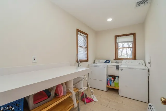 a room with storage and utility