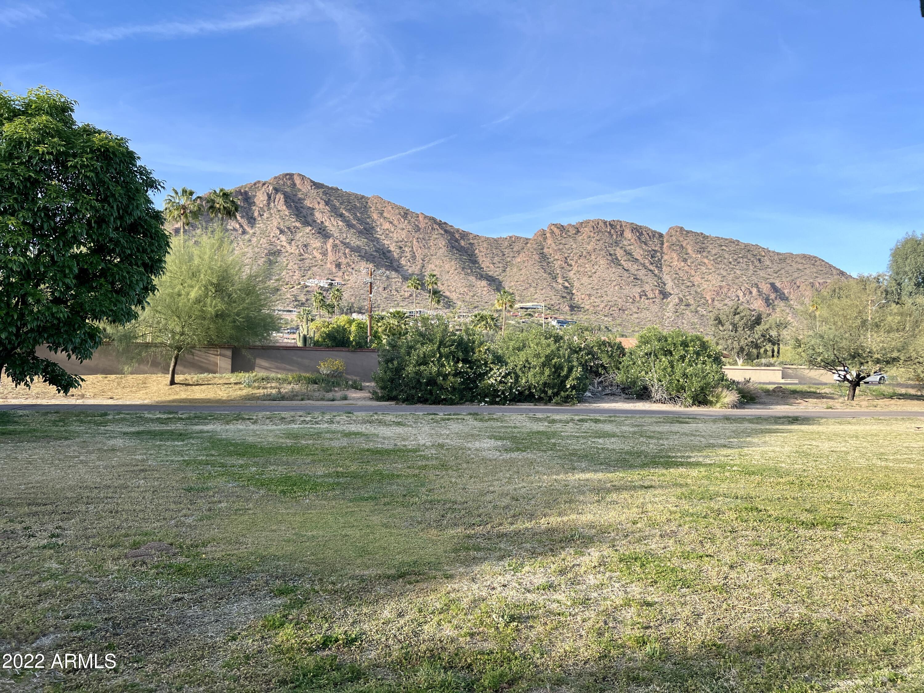 5501 East Camelback Road Phoenix, AZ 85018 - Photo 53 of 53 a view of a town with mountains in the background