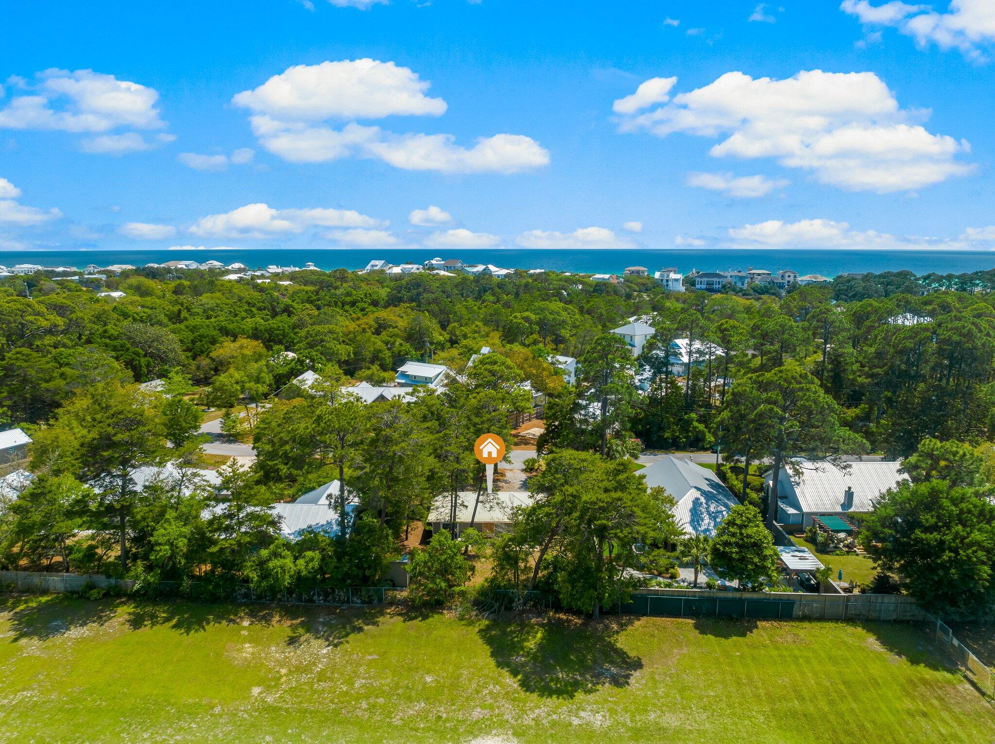 133 Sunrise Circle, Unit B Santa Rosa Beach, FL 32459 - Photo 21 of 25 a view of residential houses with outdoor space and ocean view