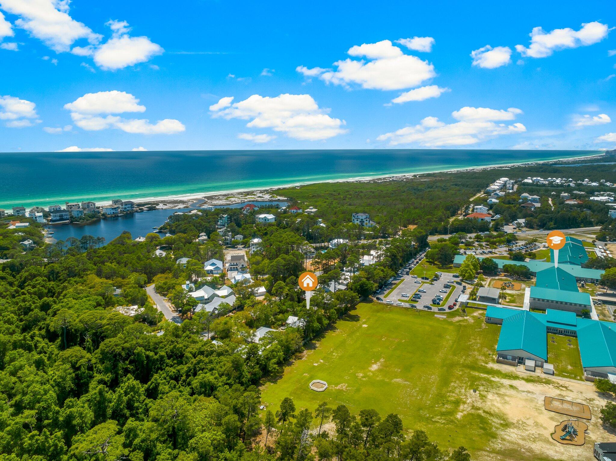 133 Sunrise Circle, Unit B Santa Rosa Beach, FL 32459 - Photo 23 of 25 a view of a city