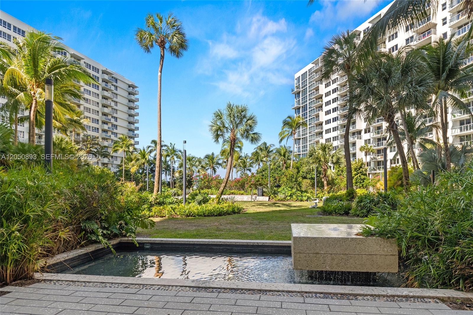 1500 Bay Road, Unit 558S Miami Beach, FL 33139 - Photo 15 of 16 a view of a yard with plants
