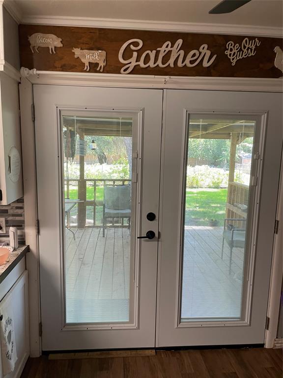 125 Live Oak Street Azle, TX 76020 - Photo 13 of 20 Doors to Back Covered Patio