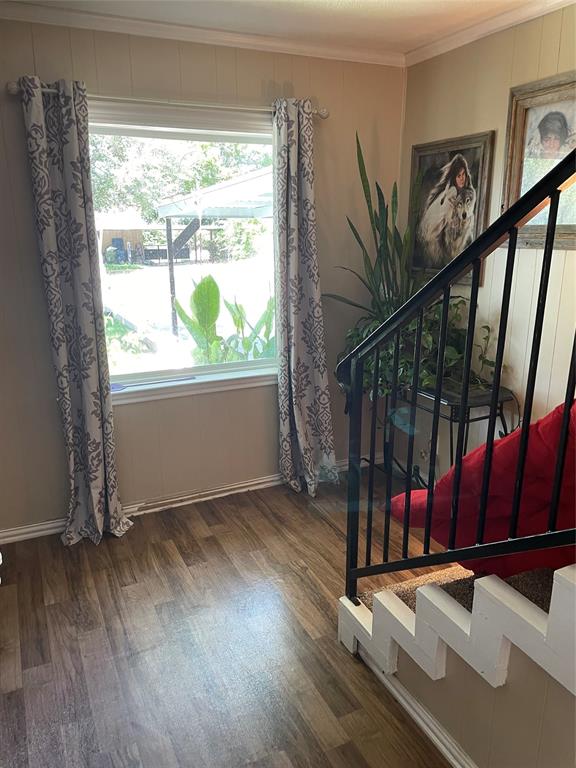 125 Live Oak Street Azle, TX 76020 - Photo 2 of 20 Living and Stair to upper bedrooms