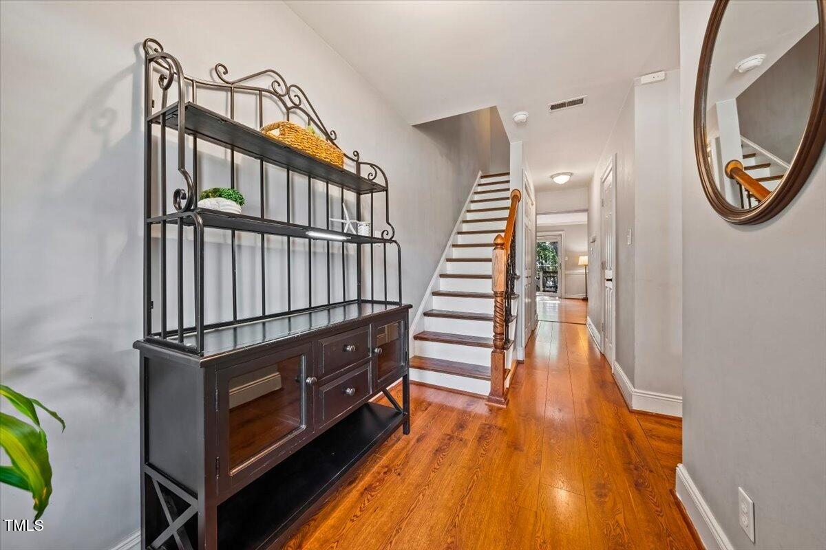 6397 New Market Way Raleigh, NC 27615 - Photo 6 of 28 foyer:stairs