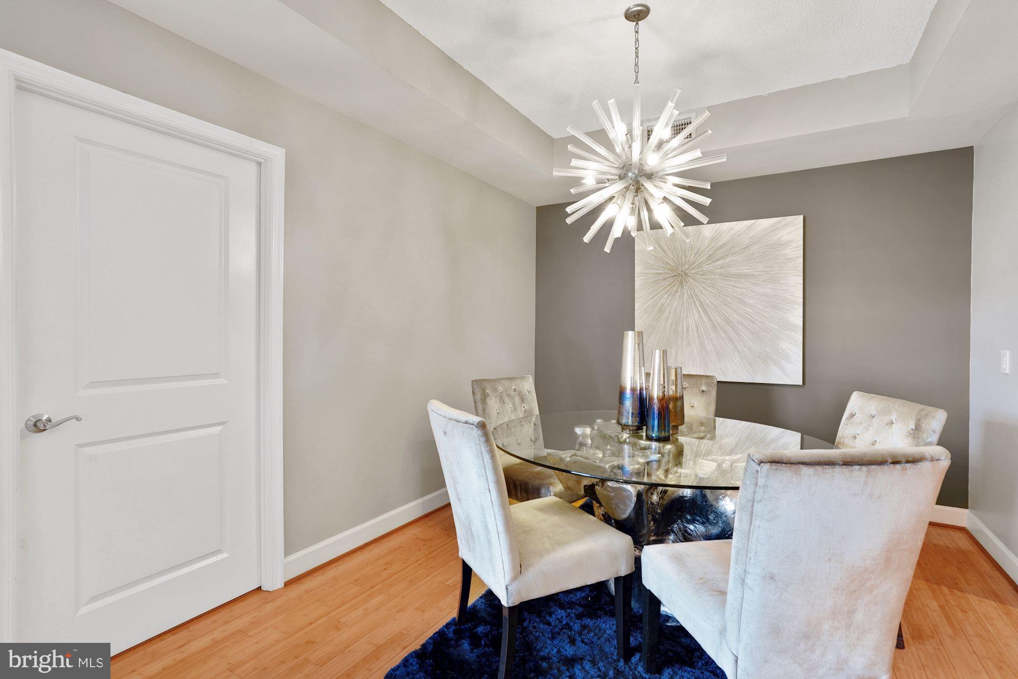3600 South Glebe Road, Unit 632W Arlington, VA 22202 - Photo 11 of 41 a dining room with furniture and window
