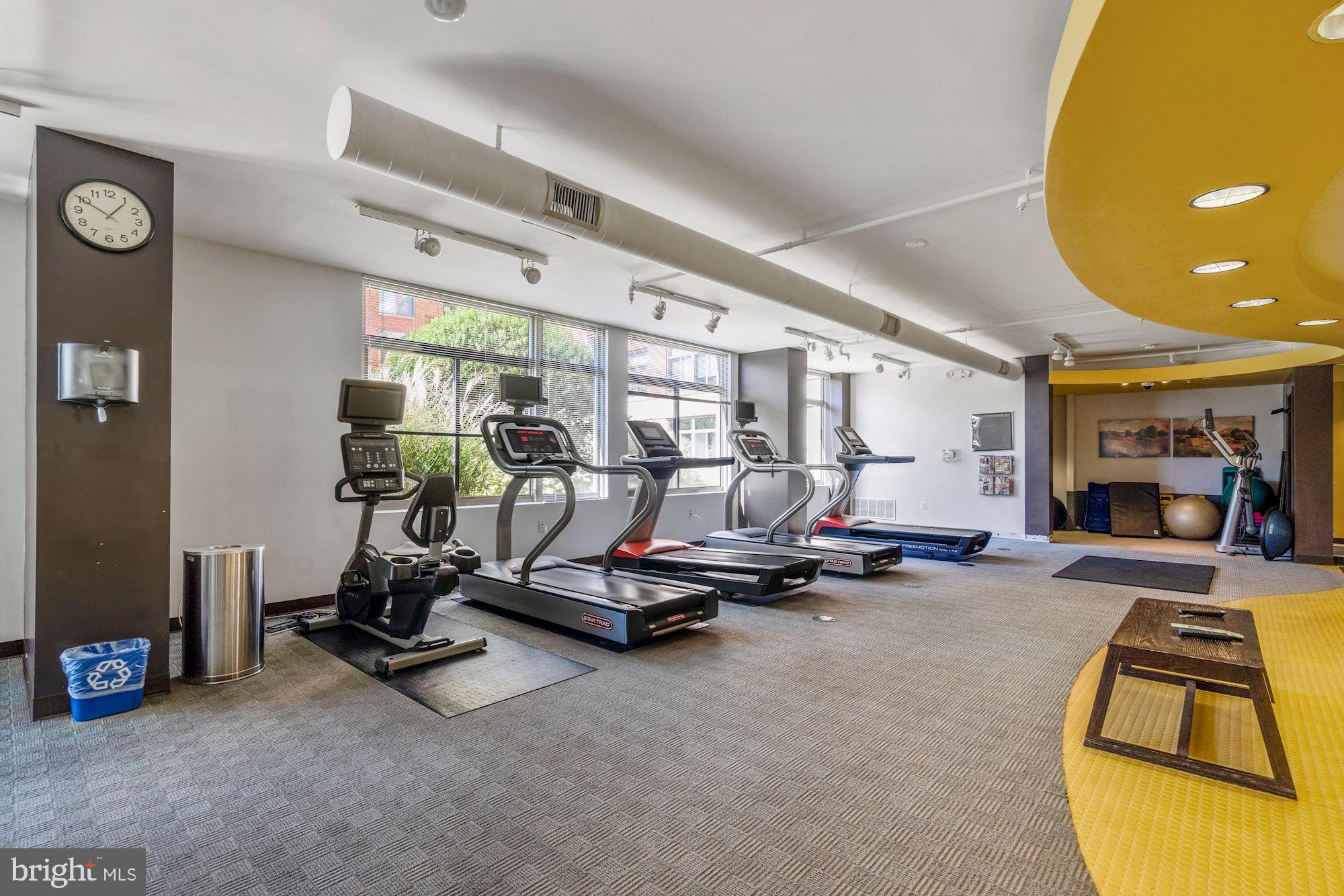 3600 South Glebe Road, Unit 632W Arlington, VA 22202 - Photo 29 of 41 a view of a room with gym equipment
