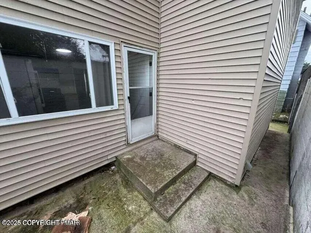 a view of a house with a balcony