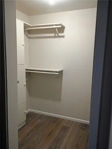 a city street with tall buildings