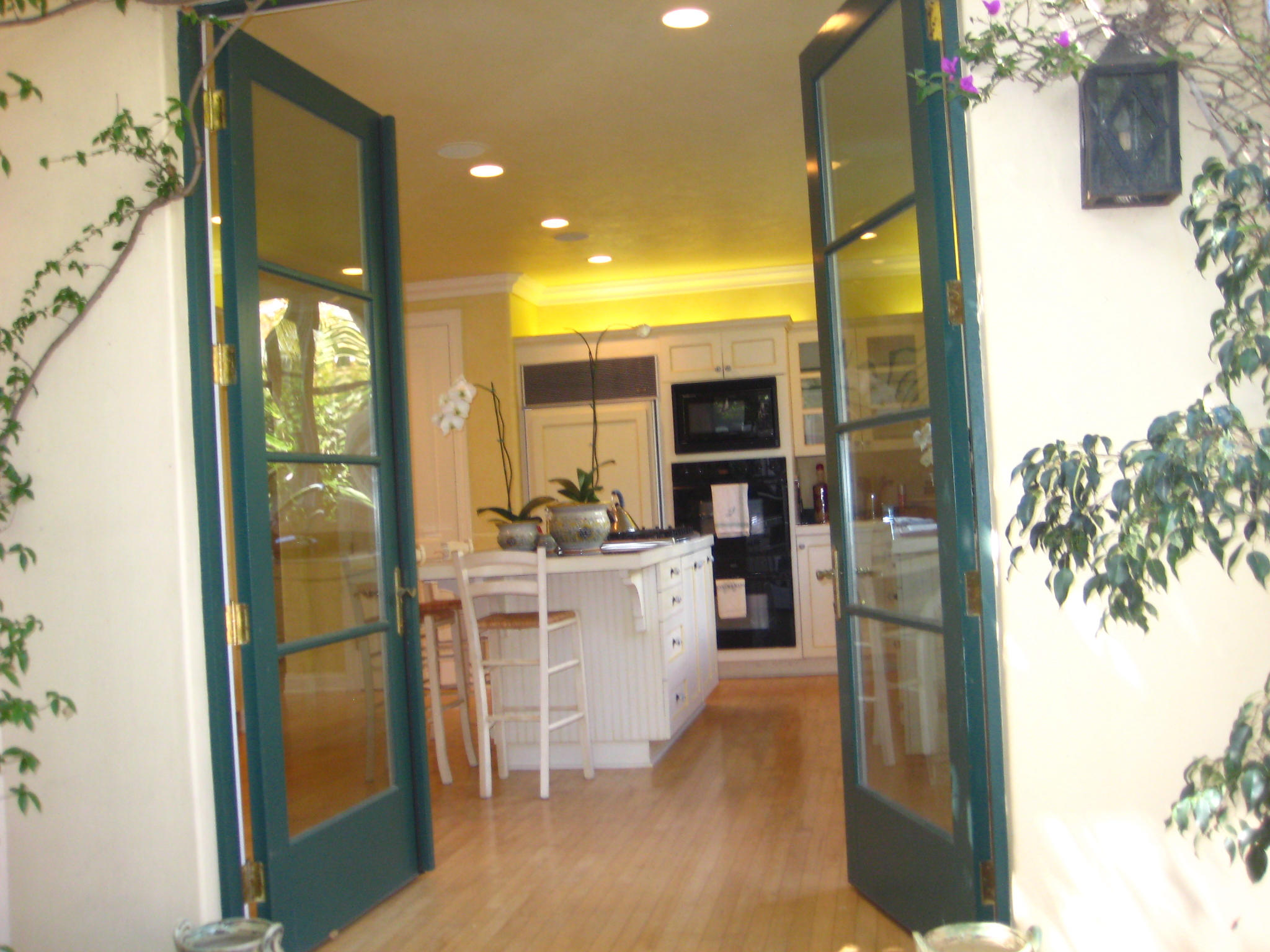 76 Depot Road Santa Barbara, CA 93108 - Photo 12 of 12 a kitchen with a refrigerator and countertop
