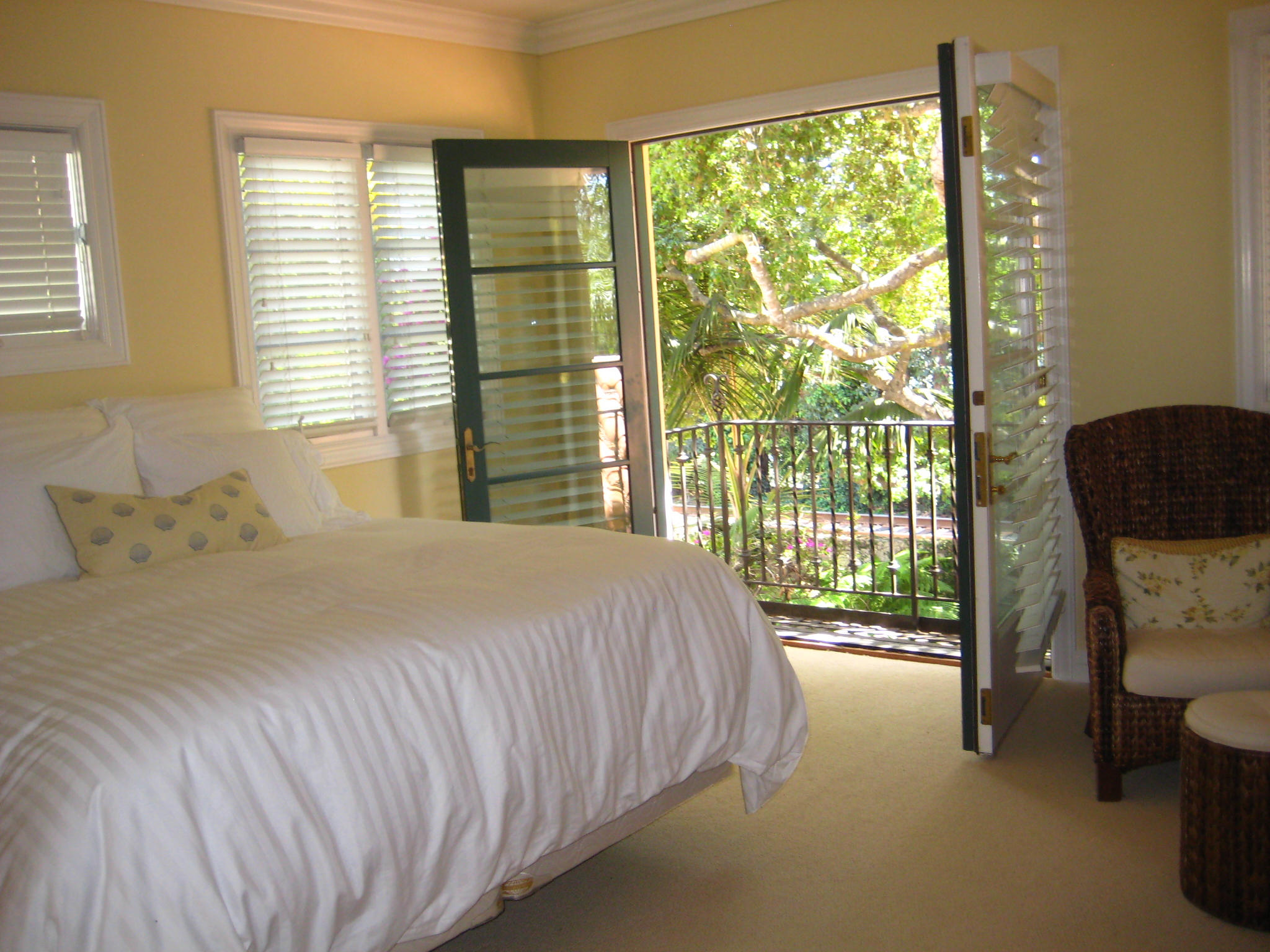 76 Depot Road Santa Barbara, CA 93108 - Photo 6 of 12 a bedroom with a bed and a large window