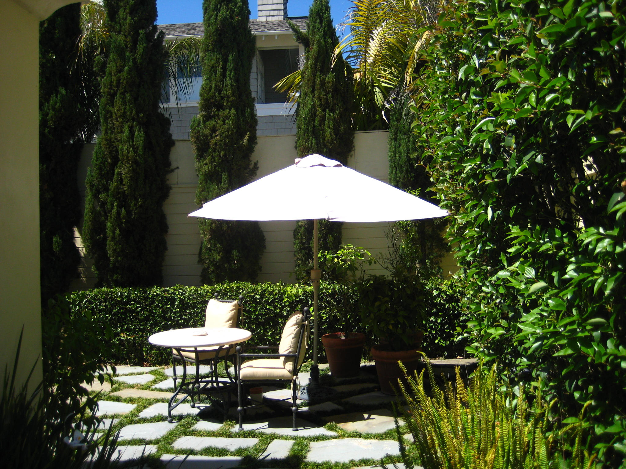 76 Depot Road Santa Barbara, CA 93108 - Photo 10 of 12 a garden view with a seating space