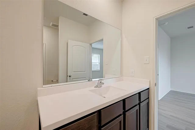 a view of a small space