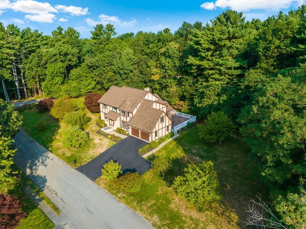 2 Braeburn Road Chelmsford, MA 01824 - Photo 7 of 7 an aerial view of a house with yard swimming pool and outdoor seating