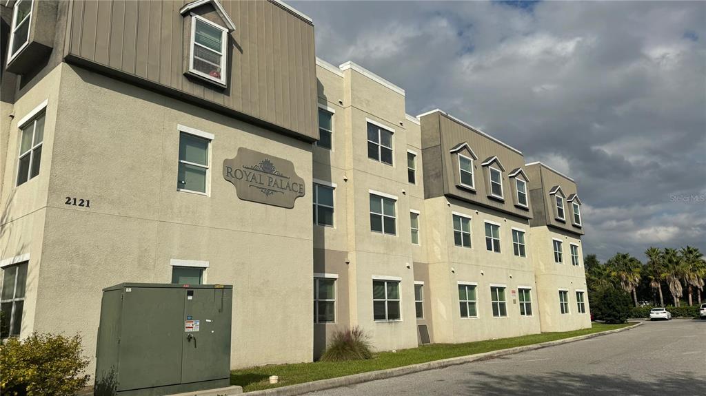 front view of a building