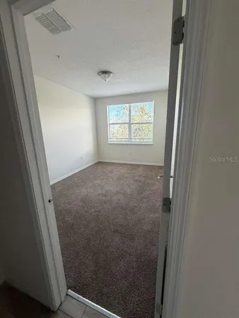 a view of empty room