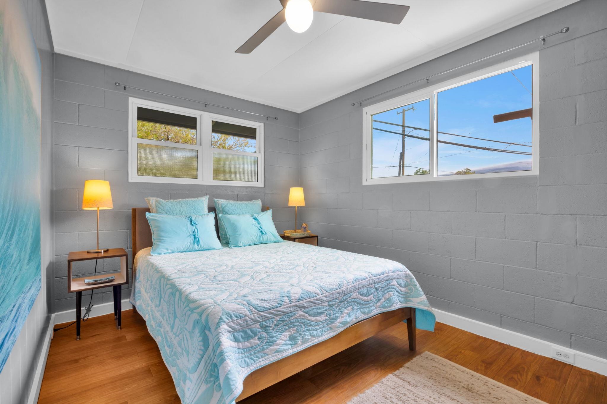 1199 Freitas Place Makawao, HI 96768 - Photo 12 of 49 a bedroom with a bed and window