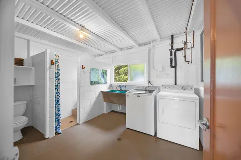 a bathroom with a sink and bathtub