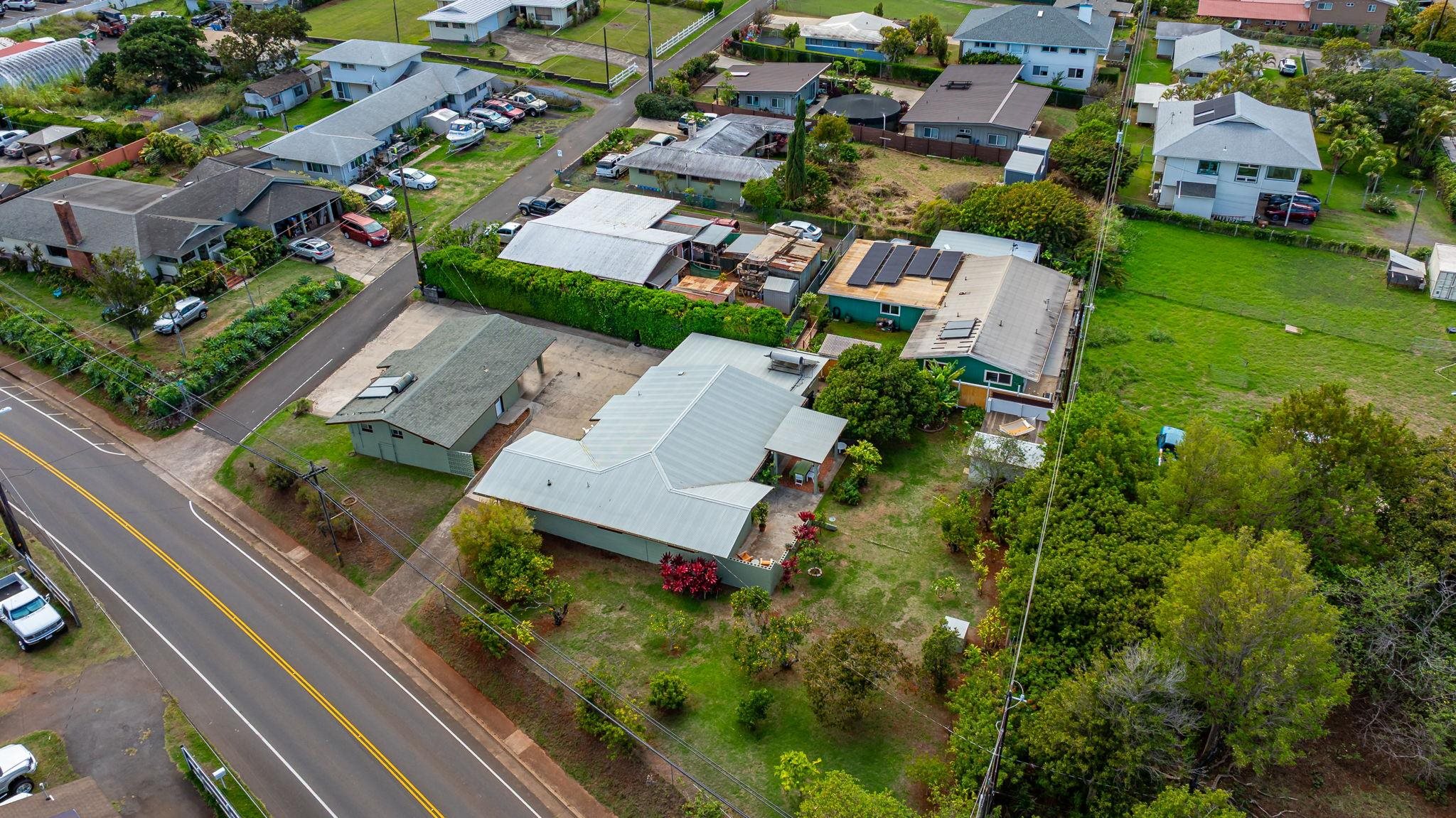 1199 Freitas Place Makawao, HI 96768 - Photo 5 of 49 an aerial view of residential houses with outdoor space