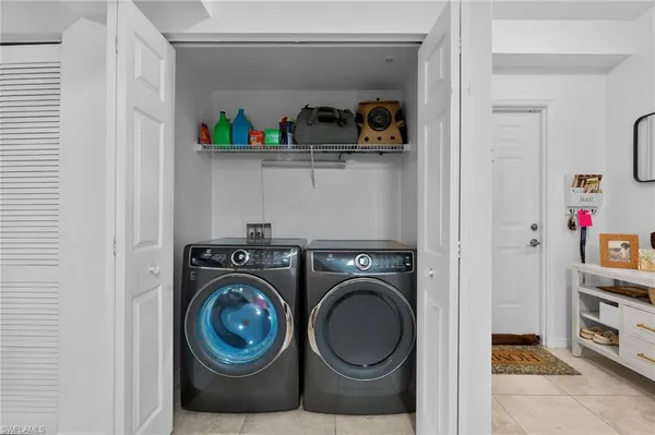 a view of storage and utility room