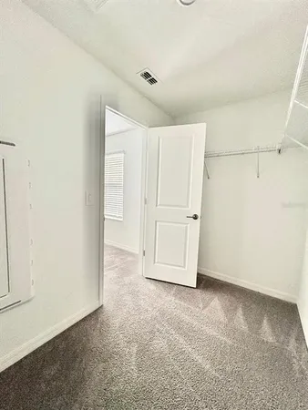 a view of empty room
