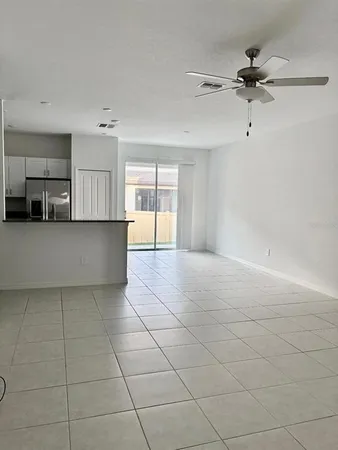 a view of a livingroom with a furniture and fireplace