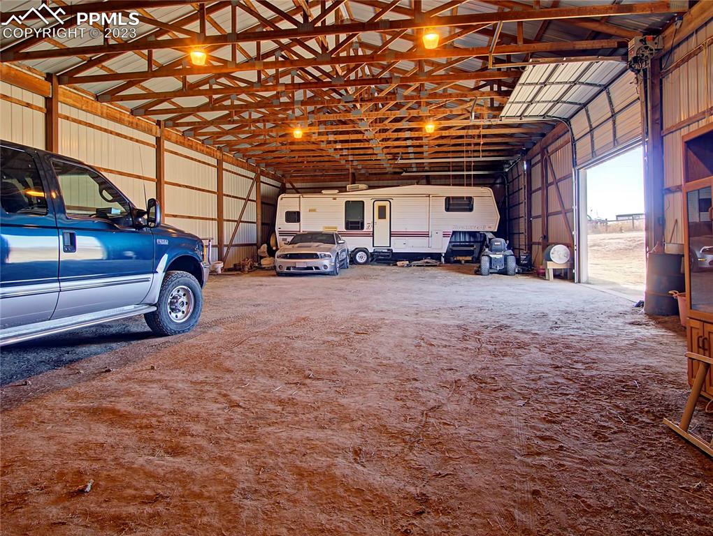 28850 Funk Road Calhan, CO 80808 - Photo 28 of 42 a view of a car garage