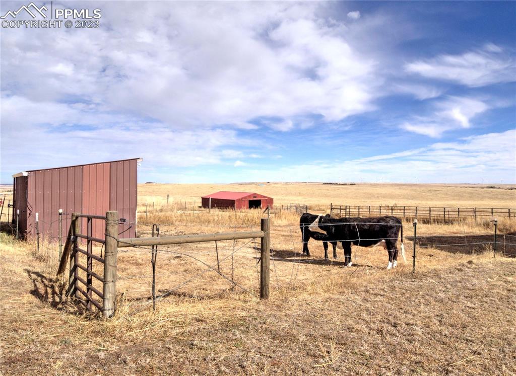 28850 Funk Road Calhan, CO 80808 - Photo 30 of 42 a view of a terrace with sitting area