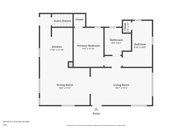 $199,900 | 508 12th Avenue, Green Bay, WI 54303