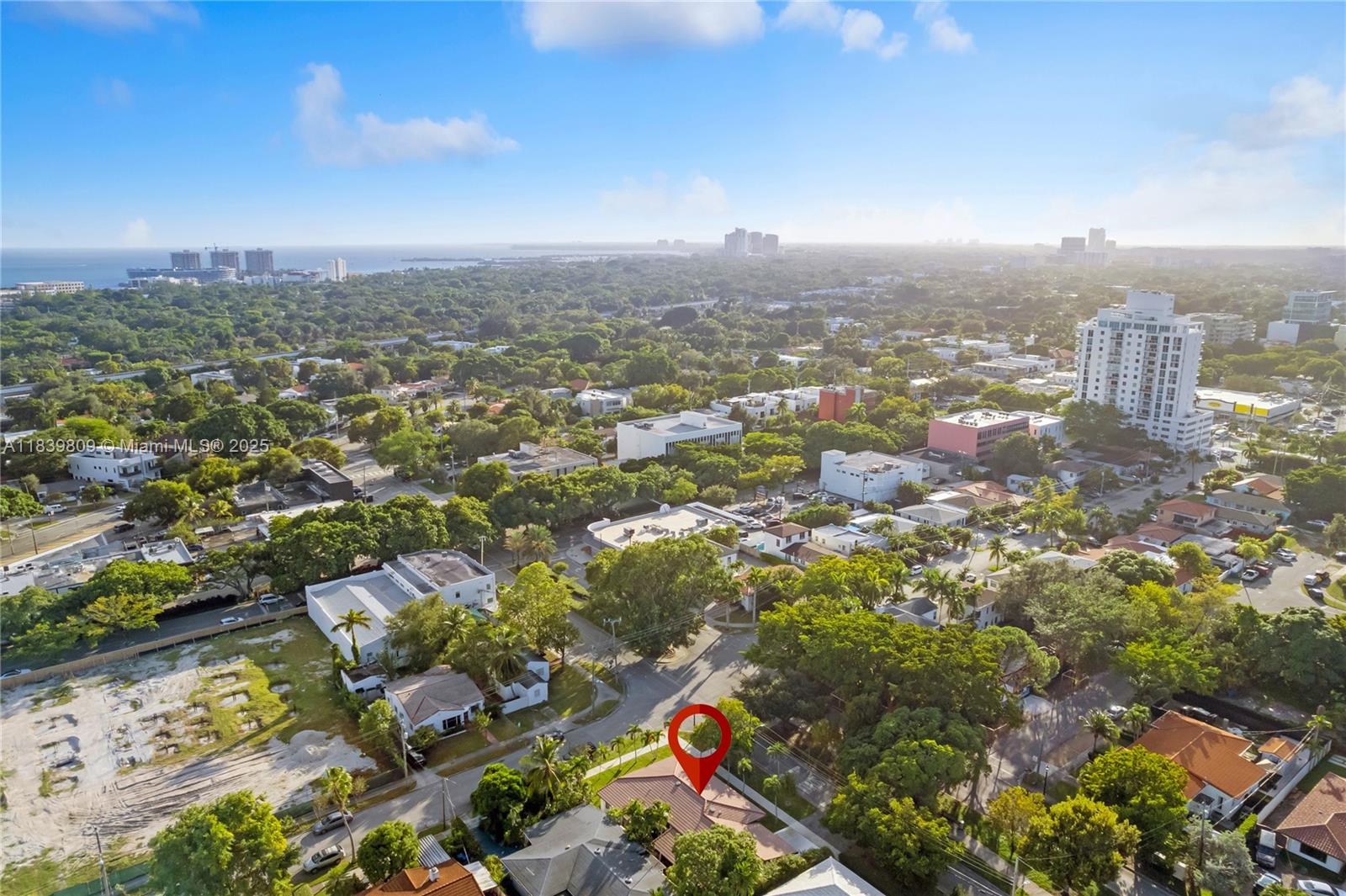 2121 Southwest 13th Avenue Miami, FL 33145 - Photo 32 of 43 an aerial view of city