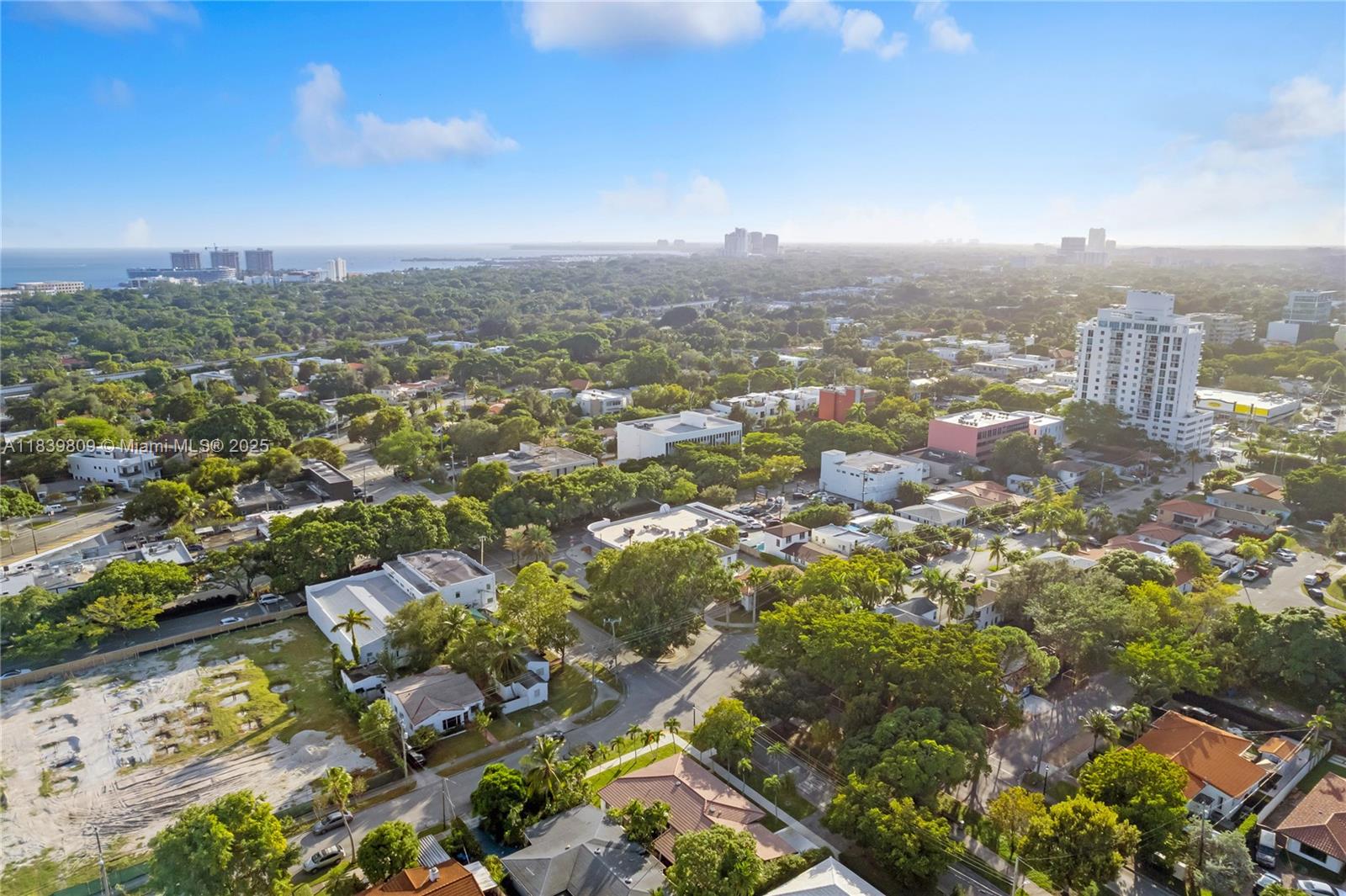 2121 Southwest 13th Avenue Miami, FL 33145 - Photo 33 of 43 an aerial view of residential building with green space