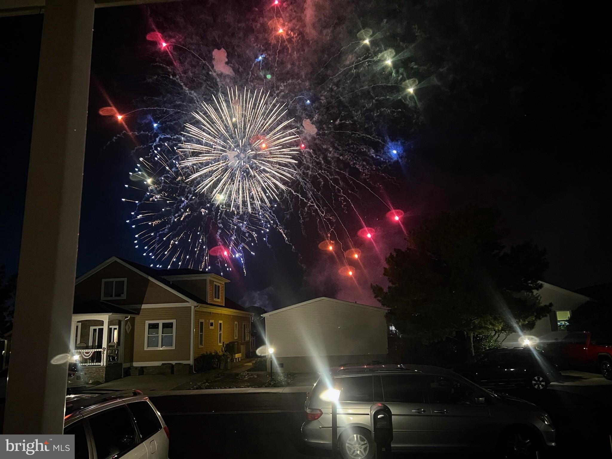 138 Pine Tree Road Ocean City, MD 21842 - Photo 49 of 55 View of fireworks from front porch