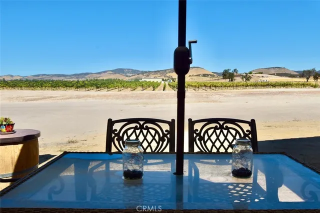 a view of ocean from a balcony