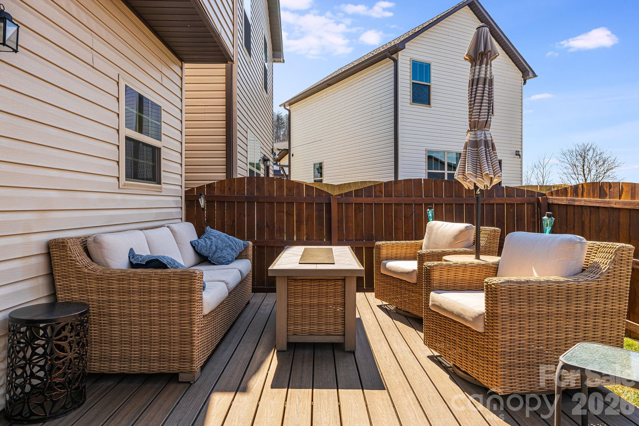 486 Cardwell Lane Fletcher, NC 28732 - Photo 25 of 35 a view of outdoor space with seating space