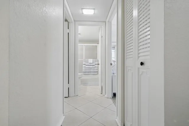a view of a bathroom with a shower
