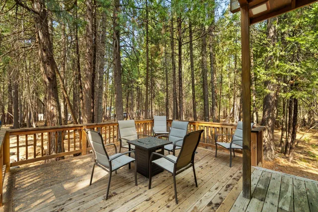 a view of outdoor space with trees