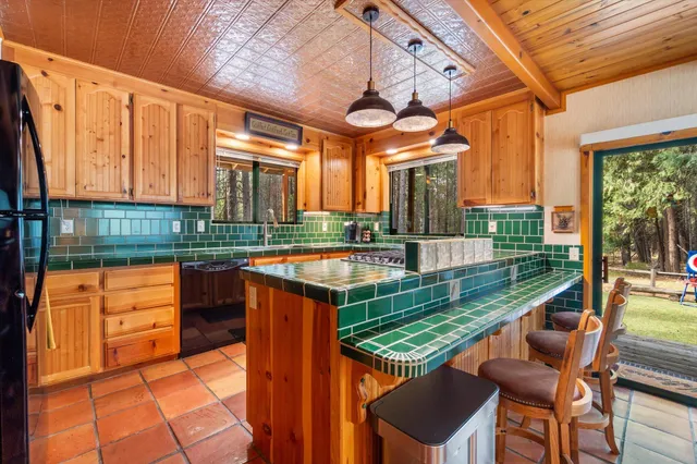 a outdoor space with seating